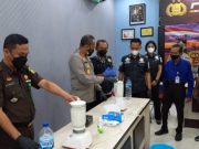 Satres Narkoba Polrestabes Palembang Blender Barang Bukti Sabu 1,8 Kg
