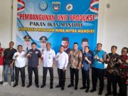 PLN UP3 OI Supply Kelistrikan Pabrik Pakan Ikan di OKU Timur