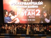 Polres Banyuasin Nobar Film “Sayap – Sayap Patah 2