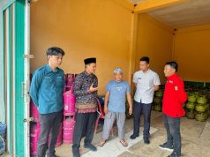 Menindaklanjuti Keluhan Masyarakat, Disperindakop Muratara Lakukan Sidak Pangakalan Gas di Muara Rupit