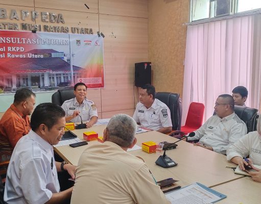 Sekda Buka Acara Konsultasi Publik Rancangan Awal Kerja Pemerintah Daerah Muratara Tahun 2027