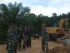 Satgas TMMD ke-127 Kodim 0432/Basel TUNTASKAN Pengerjaan Jalan di Pulau Lepar Basel 100 persen
